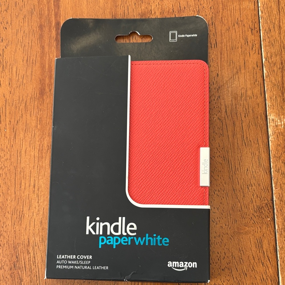Amazon Kindle Paperwhite 5th generation Red Leather Case